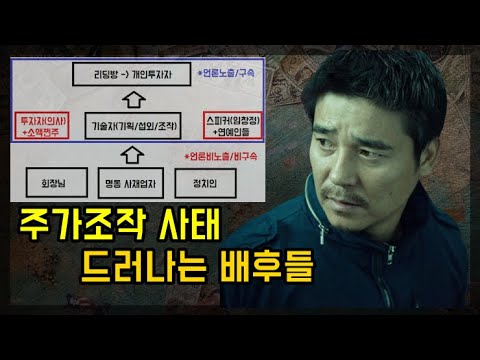 주가조작 사태 배후들이 드러나고 있습니다 주가조작 사태 배후들이 드러나고 있습니다