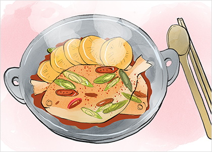 병어 조림 병어 조림