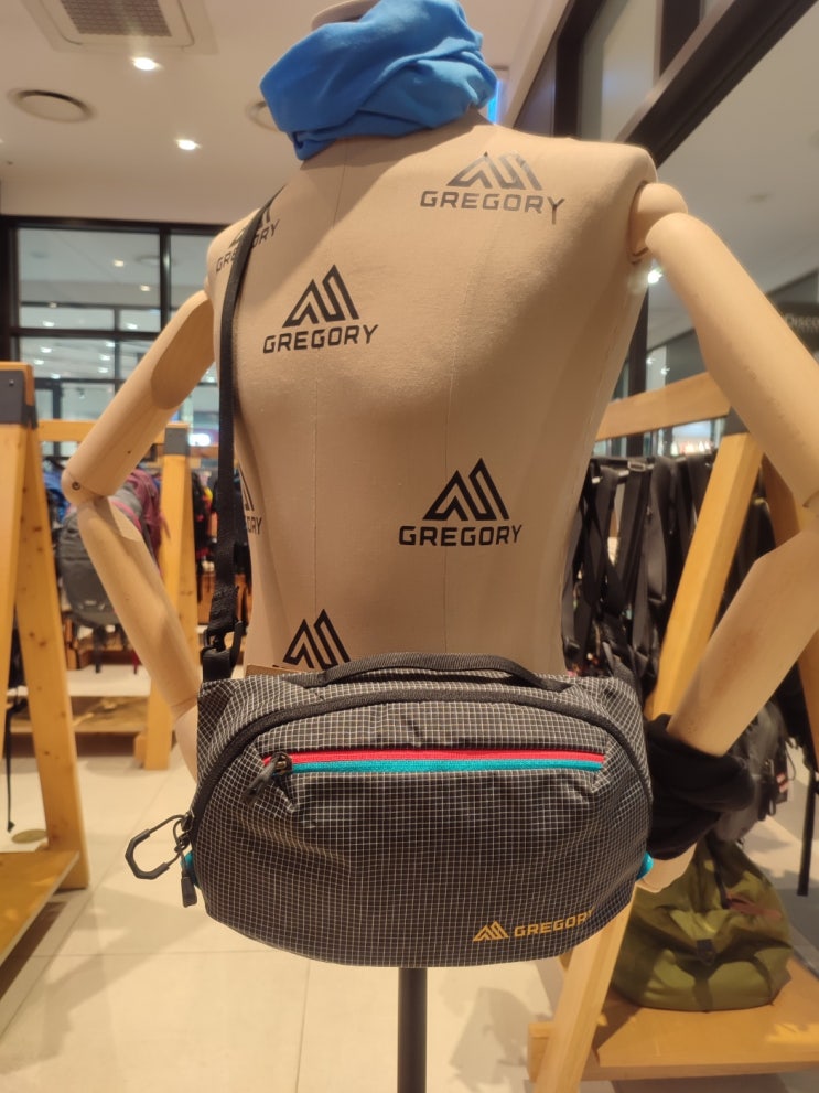  [그레고리]크로스백 나노 SHOULDER BAG TECHNO BLACK  43J59019