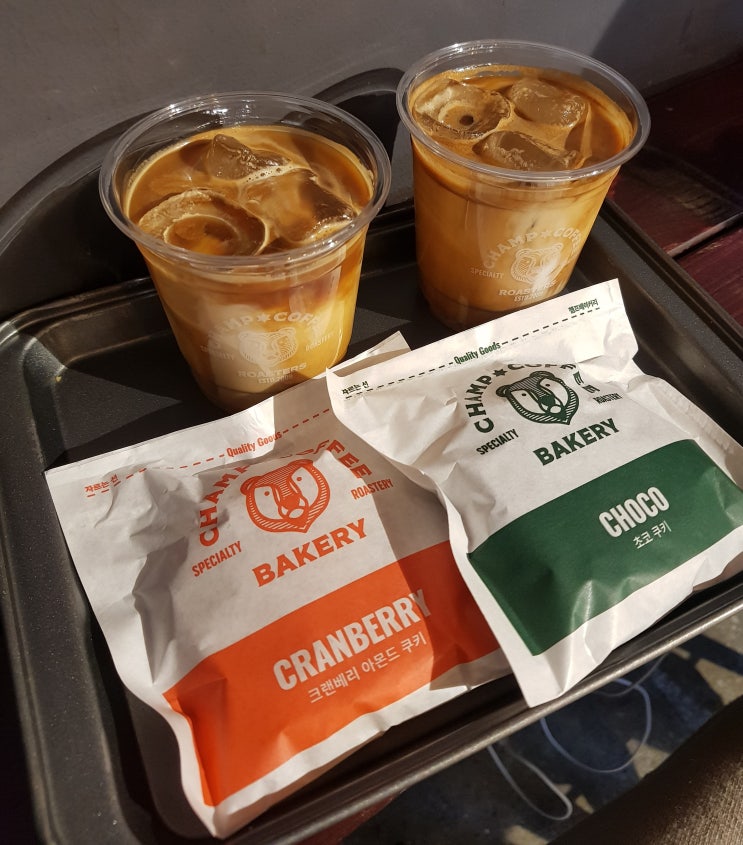  [용산/이태원] 쫀득쫀득한 쿠키와 진한 커피가 맛있는 챔프커피 제2작업실