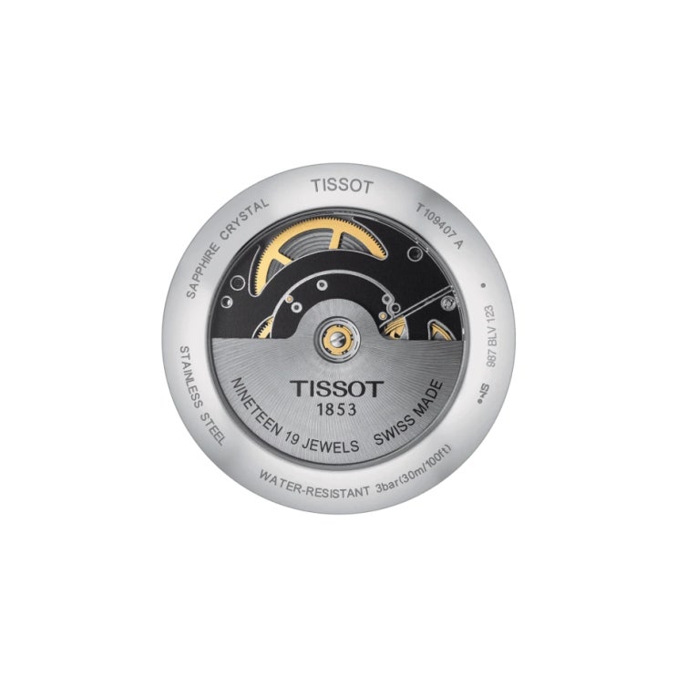 [애쉬포드] 티쏘 GENT XL 스위스매틱 오토매틱 시계 메탈 브레이슬릿 모델 $189.99 (미국내 무료배송)