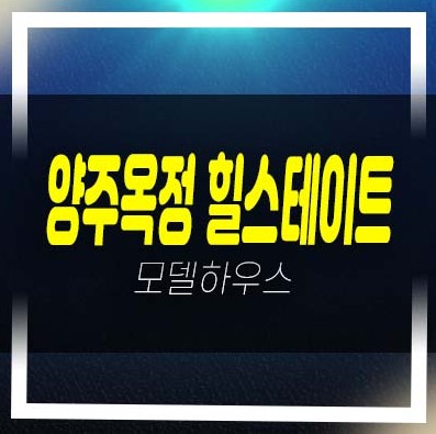  2023-4-28 양주옥정 힐스테이트 파티오포레 1군 현대건설 블록형 대단지 단독주택 실사용 65평 계약금5% 분양사무힐 신축주택 현장안내!