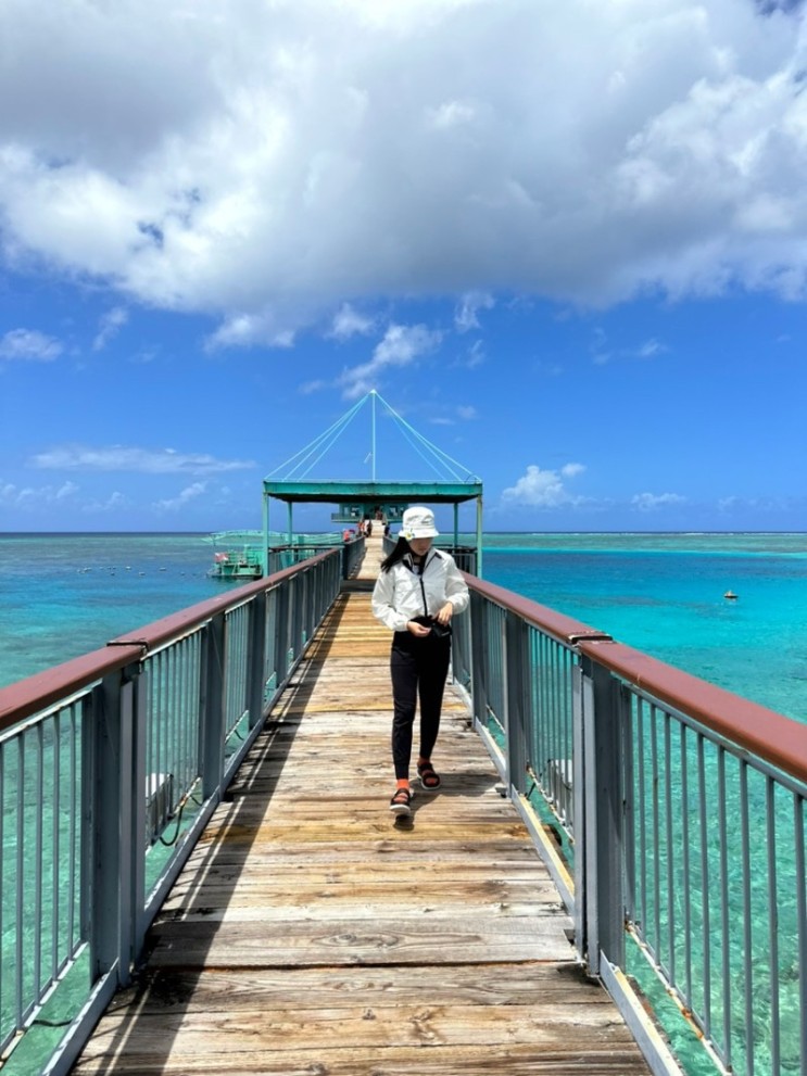 괌 자유여행 | 남부투어 코스1 - 파세오 공원, 괌 정부 종합 청사, 피쉬아이 해양전망대