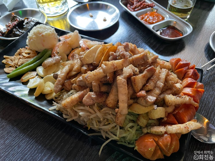  [구로 오류동 맛집] 철판집 / 가볍게 맥주 한잔 / 분위기 가성비 좋은 술집 솔직후기 / 내돈내산
