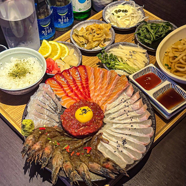  광주 쌍촌동 술집 '도마' 숙성연어회 맛집