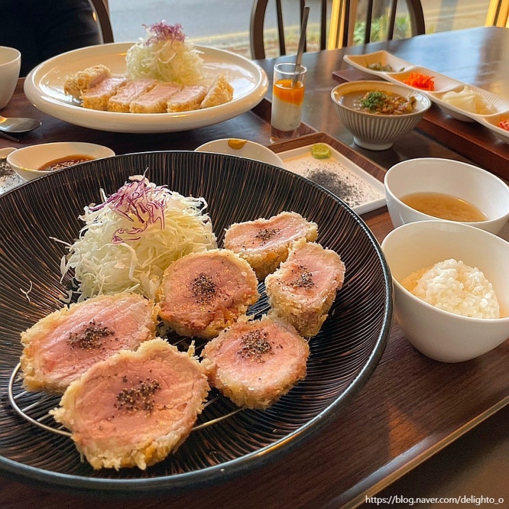 광주 상무지구 n번째 재방문한 일본식 돈까스 맛집 카츠쿠 (히레 카츠, 로스 카츠, 카레)