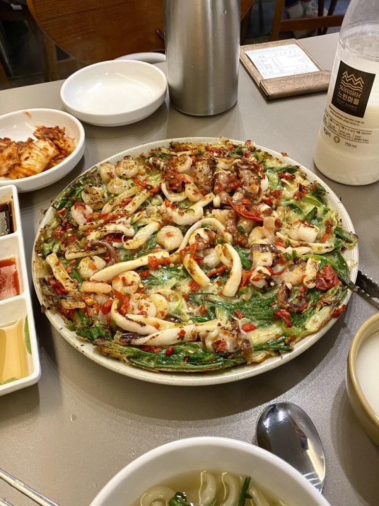  [시청역 맛집] 조조칼국수 시청점  가성비 맛집 낙지 해물파전유튜버 조조스토리 김승현 대표 내돈내산 솔직후기 ( 메뉴, 가격, 위치, 맛 )