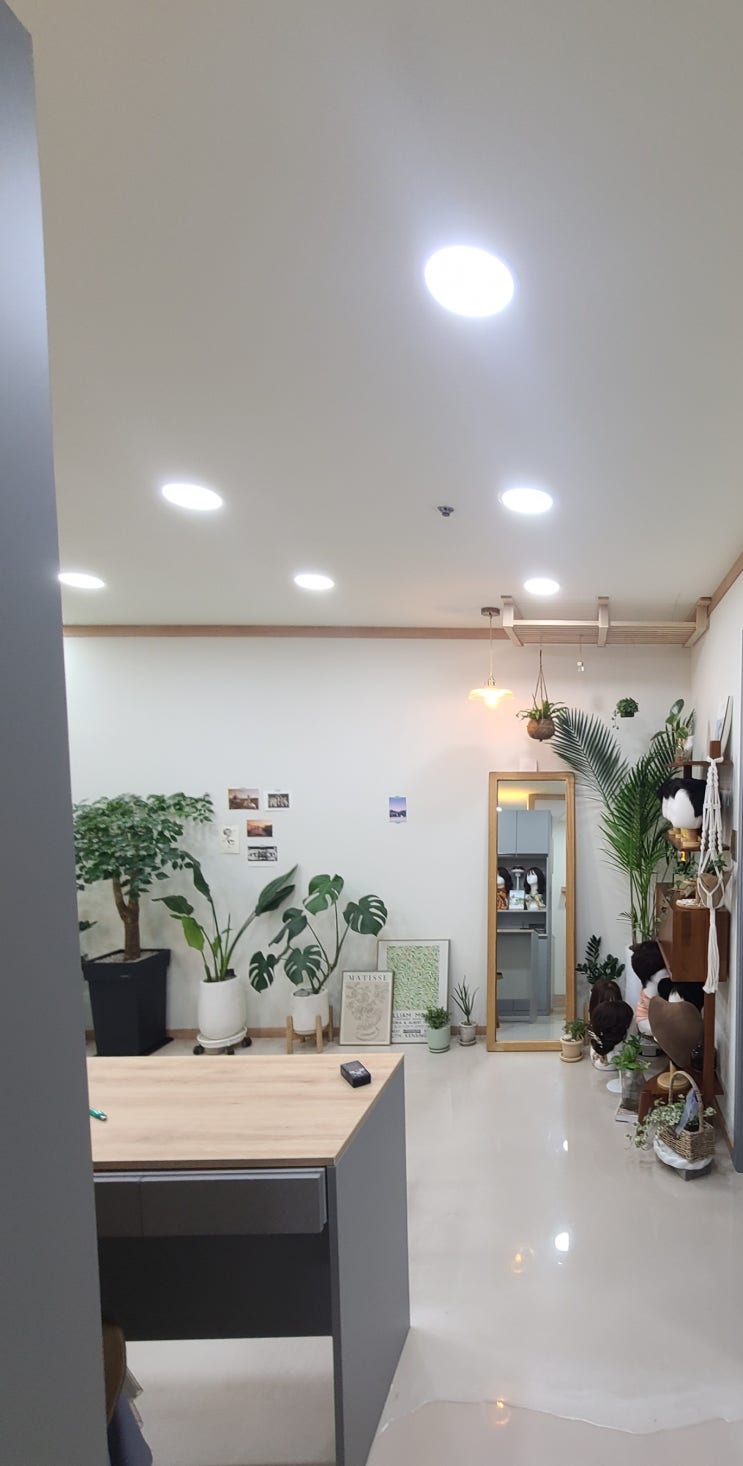  안산 가발샵 확장 인테리어공사