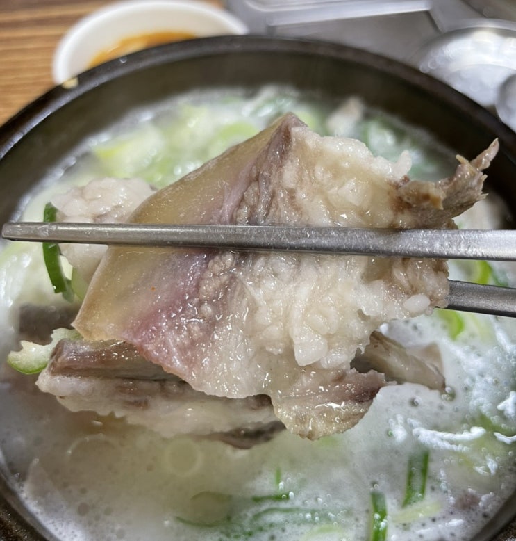  30년 전통의 송도소머리국밥