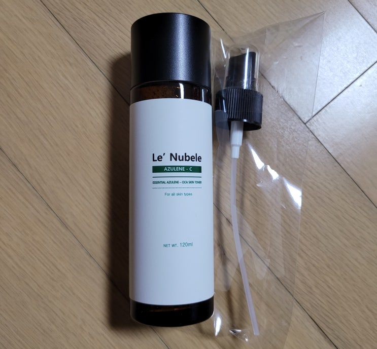  [내돈내산] 여드름 진정에 효과적인 토너 추천_루누베르 아줄렌 시카 스킨토너 4개월 사용후기