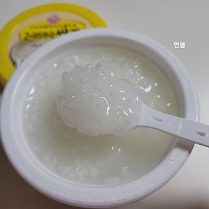 오뚜기 고시히카리쌀죽 건강검진 전 흰죽 먹기