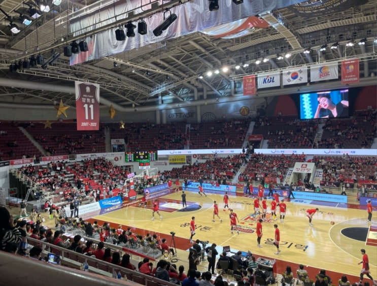  [안양실내체육관/농구] KBL 챔프 2차전 직관 후기(+12구역 시야)