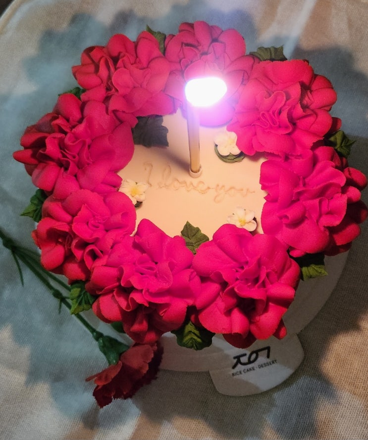 [제기동 케이크] 동대문구 떡케이크 자앙금 : 어버이날 케이크 주문