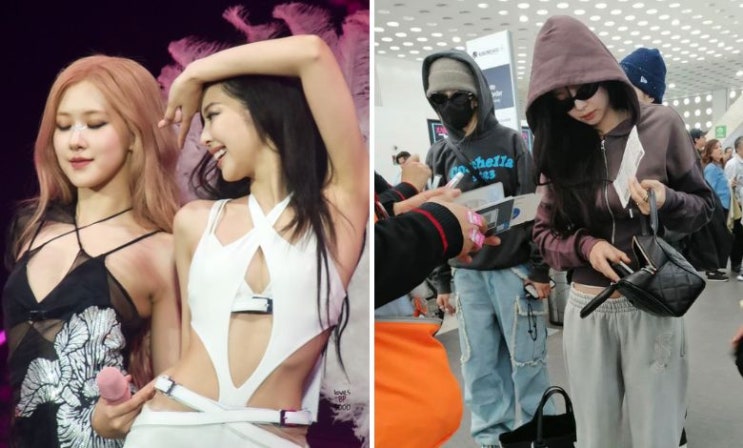 <b>블랙핑크 제니</b>·로제 멧 갈라 참석? <b>뉴욕</b>에 도착, 리사는 타투 했네