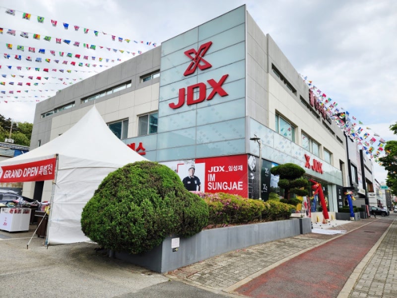 대전골프의류매장 JDX대전용전직영점 세일 제이디엑스 골프웨어 충청지역 최대규모 오픈