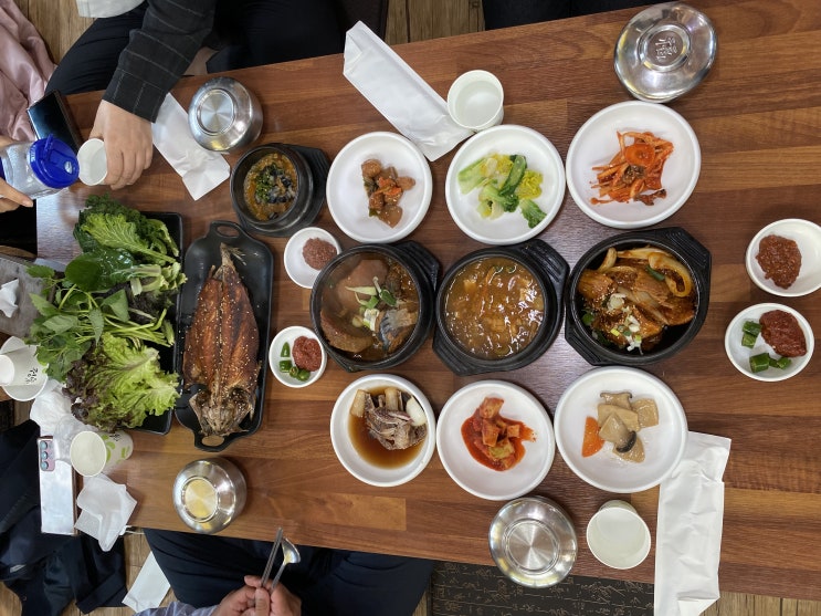  [주남저수지근처 밥집추천] 집밥같은 느낌의 정성스럽게 차린밥상 “오색쌈밥”