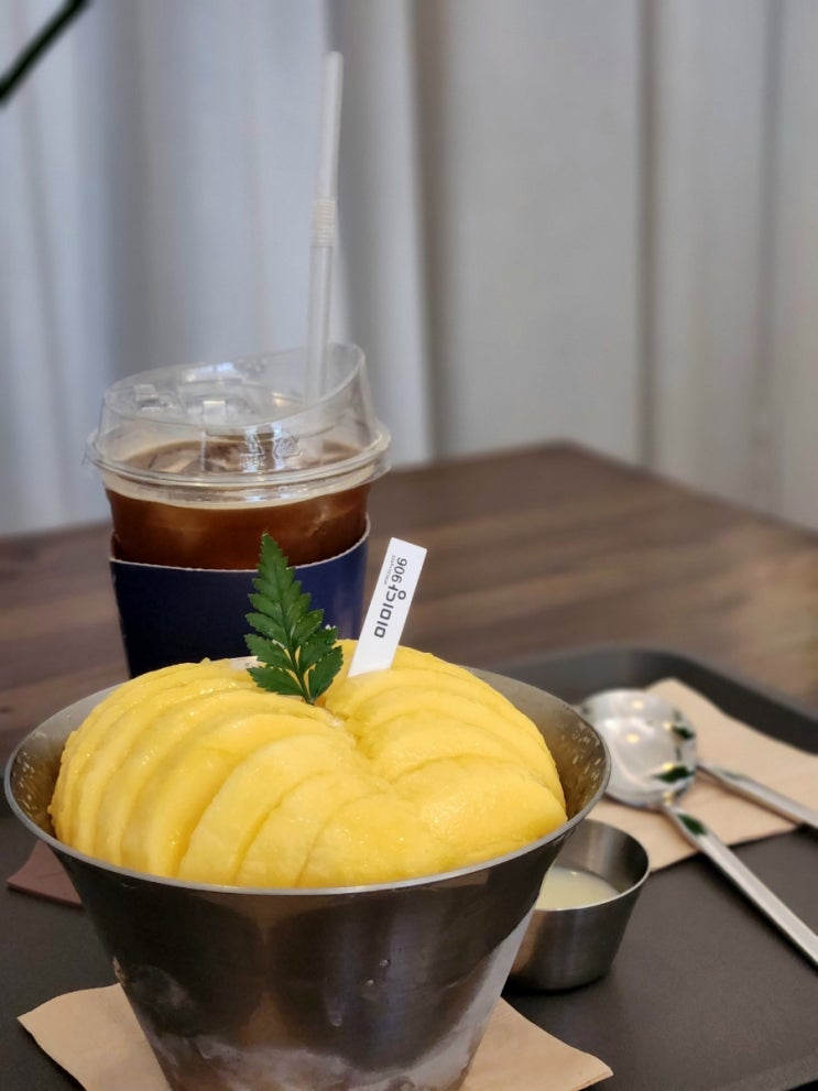  천안 : 미미당906 l 여름맞이 애플망고 빙수