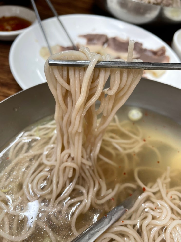  [미술관옆맛집]정인면옥 육향이 은은한 메밀면 평양냉면