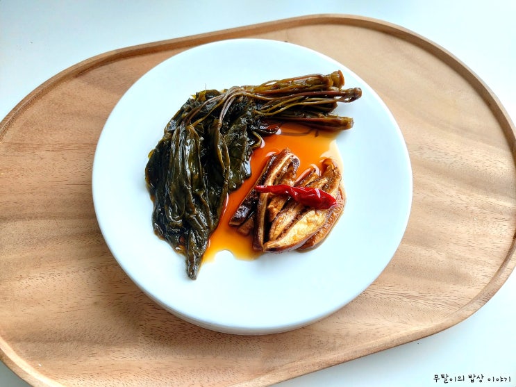  개두릅 엄나무순 데치기 엉개나무 엄나물장아찌 개두릅장아찌 만들기
