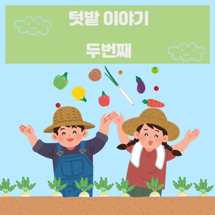  텃밭 이야기 두번째