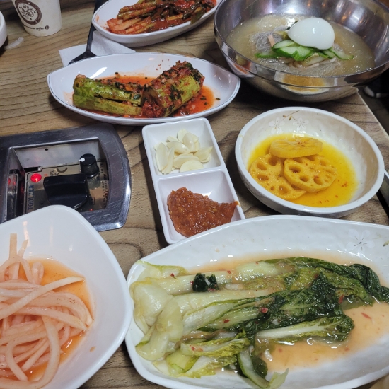  아우랑 그갈비 그냉면 양재 개포 포이사거리 갈빗살 맛집
