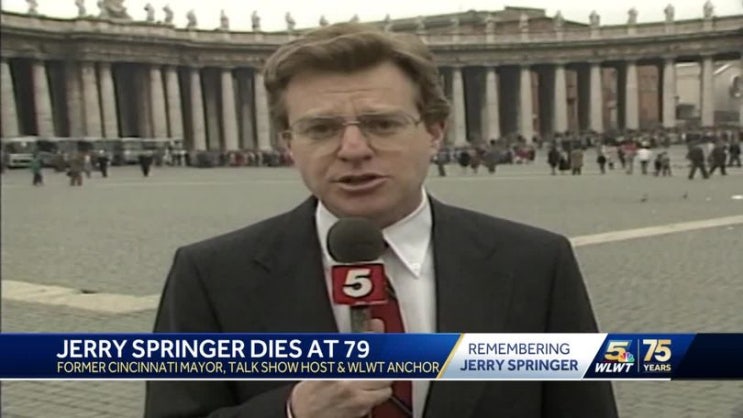 유명한 토크쇼 진행자 제리 스프링거의 죽음