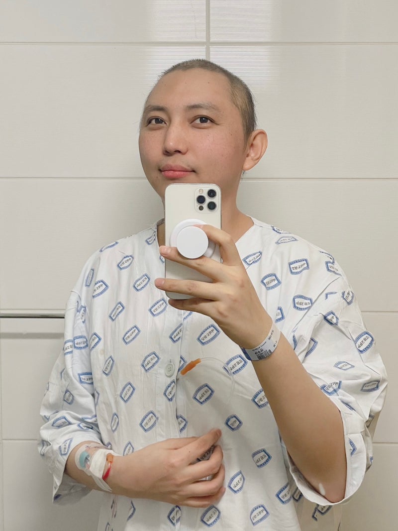 림프종 재발 5차 항암 시작