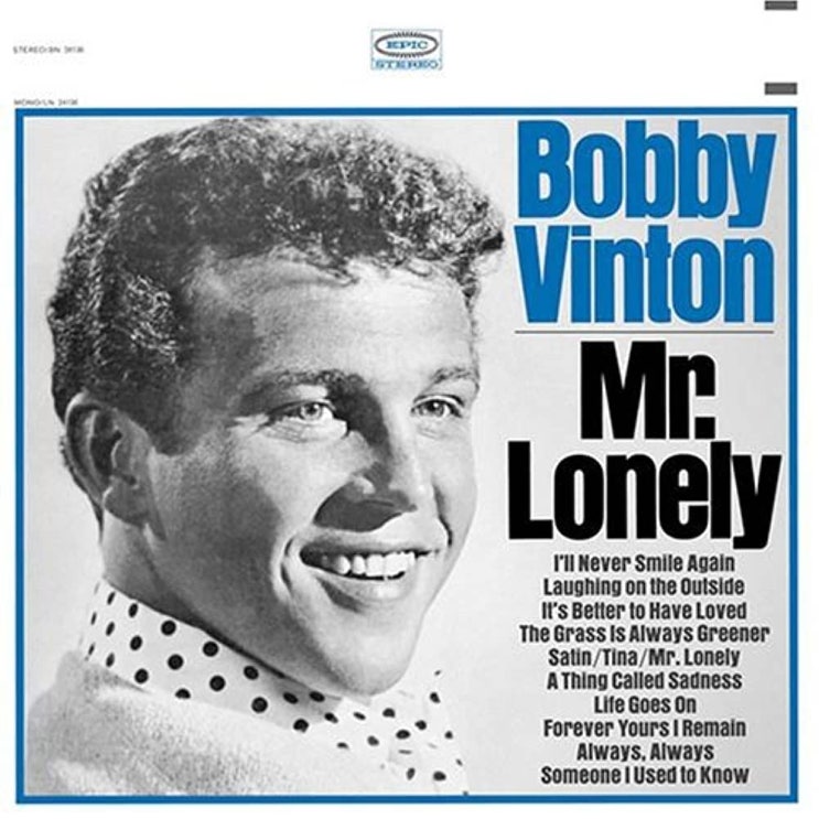  Bobby Vinton - Mr. Lonely [가사/해석]
