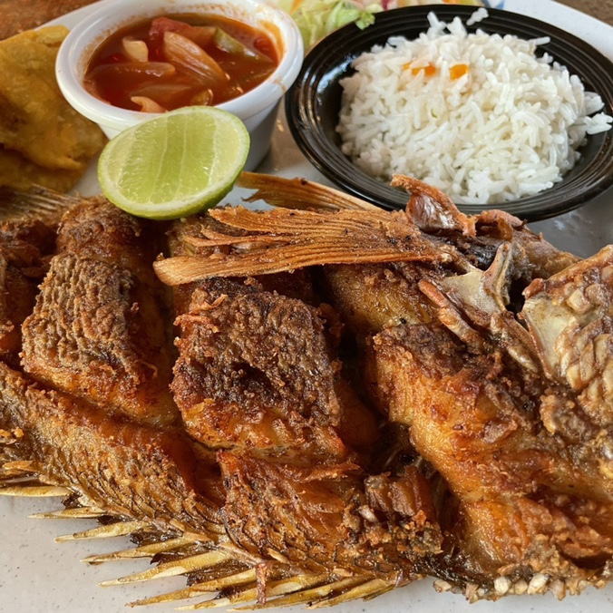  니카라과 휴양지 식당