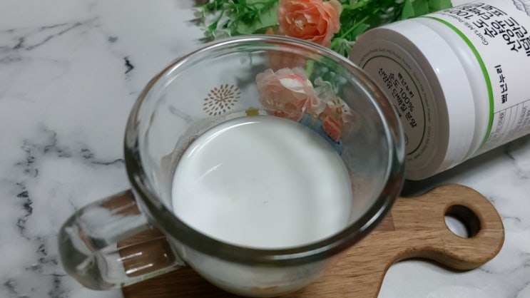  백년누리산양유 어르신단백질 매일 챙겨 마셔요