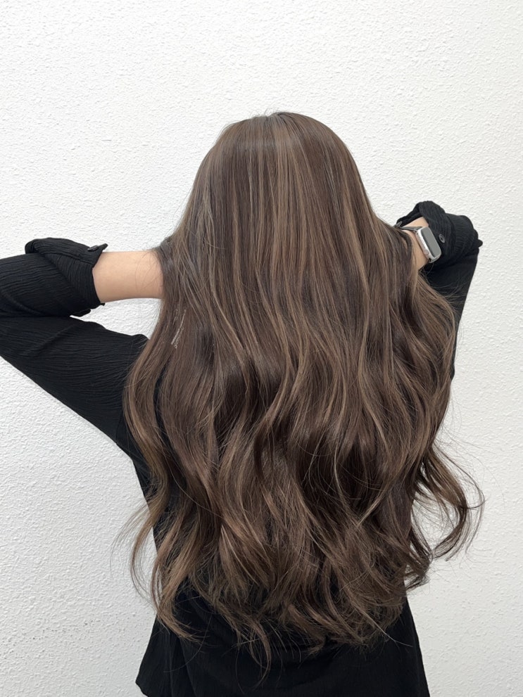  청담 미러미러 발레아쥬 염색 후기