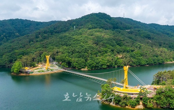  장성군, 장성호 수변길에 야간 경관 조성한다