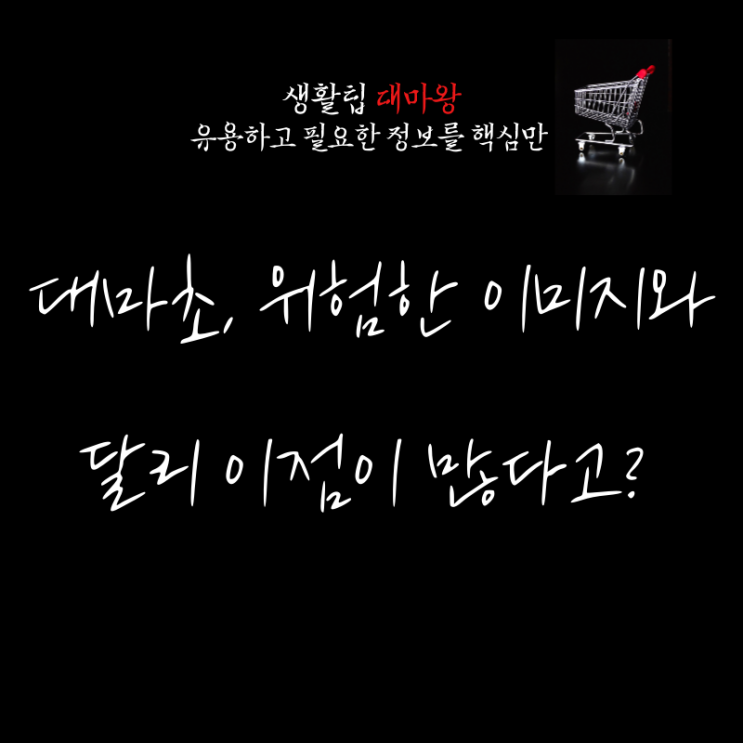 대마초, 위험한 이미지와는 달리 이점이 많다고?