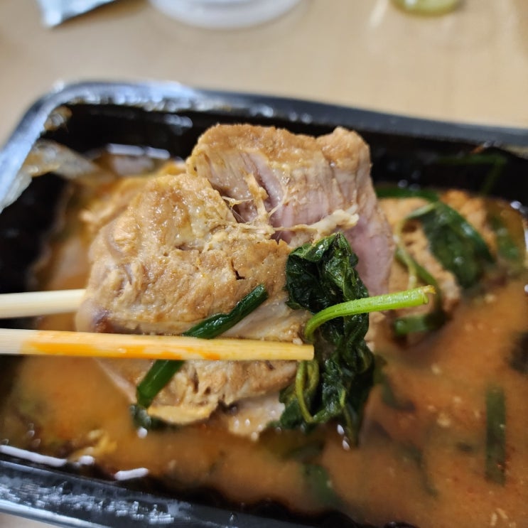  나주 혁신도시 맛집 산더미감자탕 1인분 6000원 내돈내산 후기