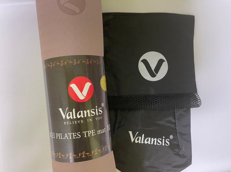 홈트에 필수 폭신한 밸런시스 요가매트 10mm 화이트퍼플