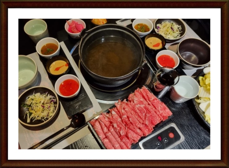  김포 구래 샤브샤브  가성비 좋은  옥소반
