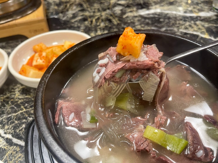 청와대맛집 :: 곰탕 송현동맛집 점심 밥집 '황칠가안국점'