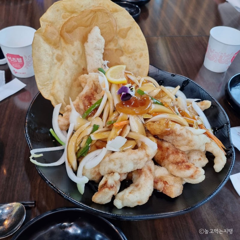 강릉 입암동 중국집 래원 방문 후기 (가성비 짜장면, 탕수육)