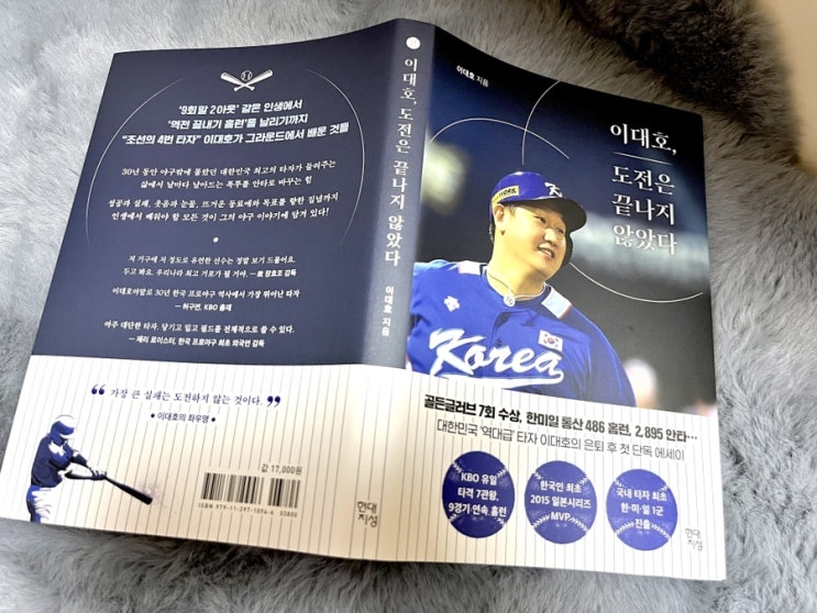  [책] 이대호, 도전은 끝나지 않았다