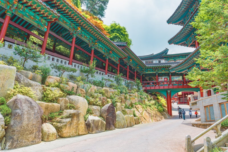 단양 구인사 사계절 멋진 절의 모습을 볼 수 있는 곳으로 추천! : 네이버 블로그