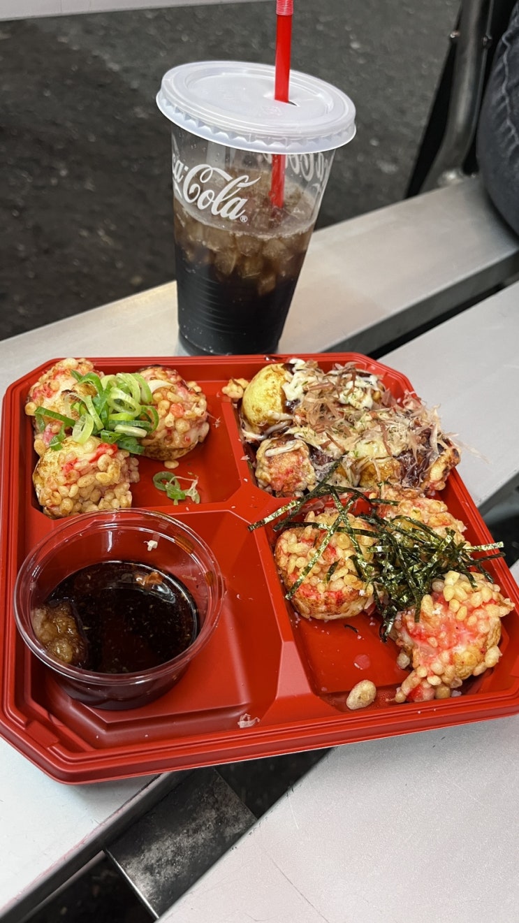  오사카여행 도톤보리여행중 맛본 타코야끼와 라멘