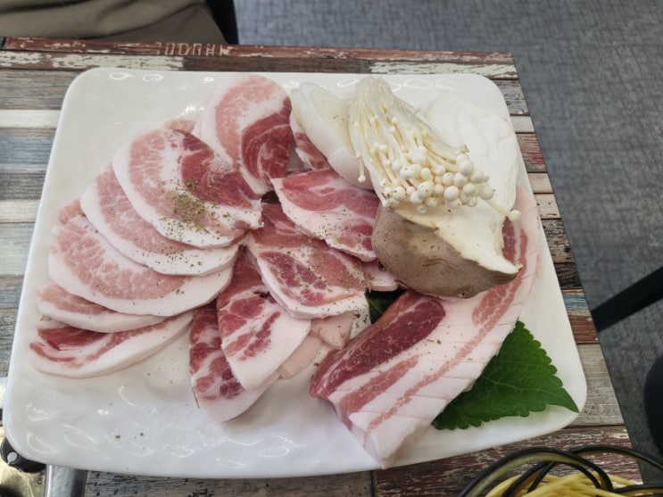  인천 검단 마전동 맛집 신선한 삼겹살주는 쭈니네 숯불구이