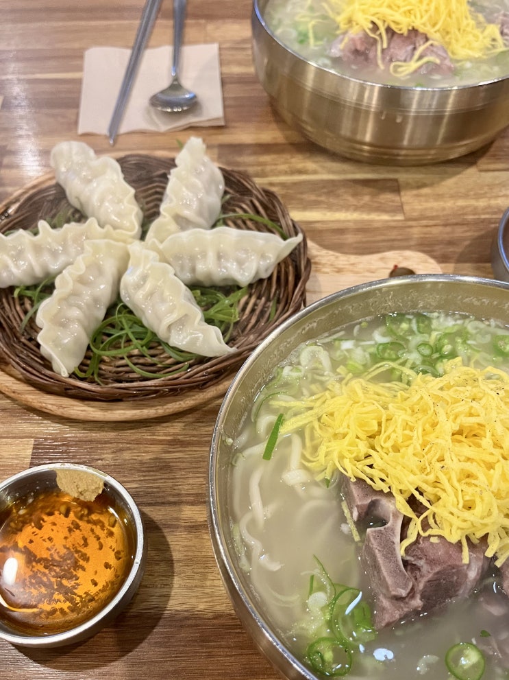  파주 맛집 "파주뼈칼국수 교하제면소"