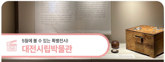 대전 유성구 전시회, 5월에 볼 수 있는 특별전시! '대전시립박물관'