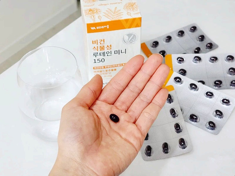 눈영양제 루테인 추천, 비타민마을 비건 식물성 루테인 미니 150
