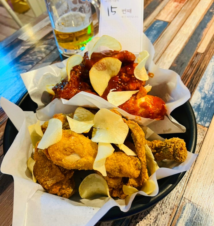  수원 아주대 치킨 맛집 : 바른치킨