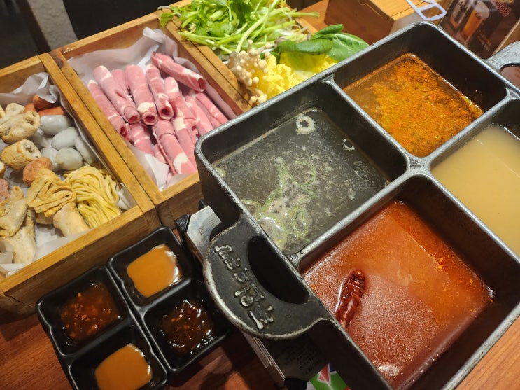  부산 강서구 명지 소고기 야끼니꾸 및 샤브샤브 맛집 주인의주방(훠거,핫팟)
