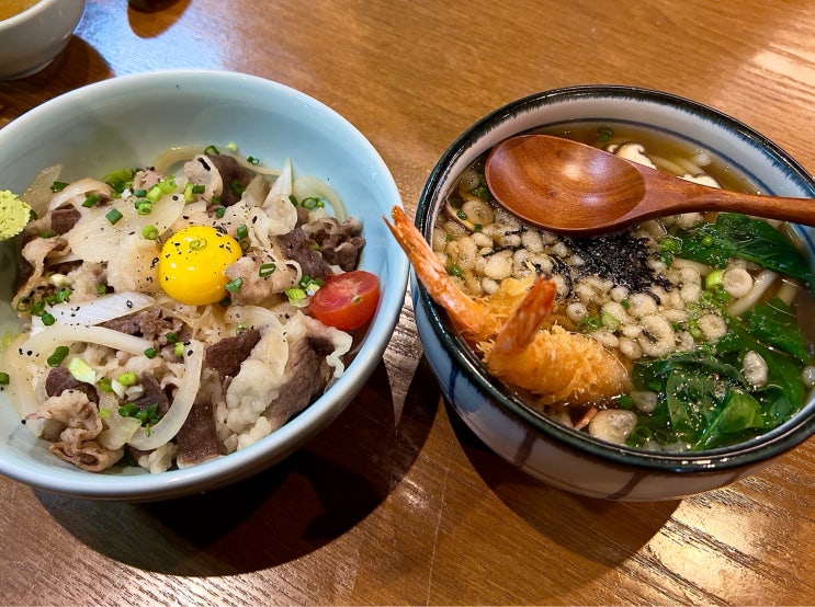  소바 우동 덮밥 규동 맛있는 화정 맛집 소바동 내돈내산