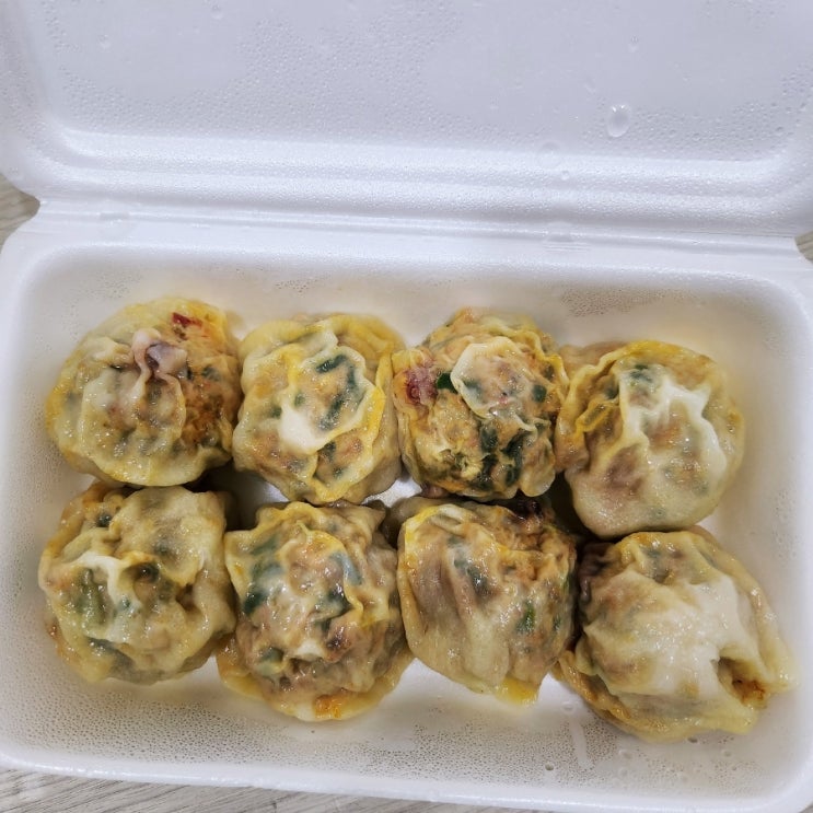  여수 먹거리 삼합만두 맛집 구봉만두