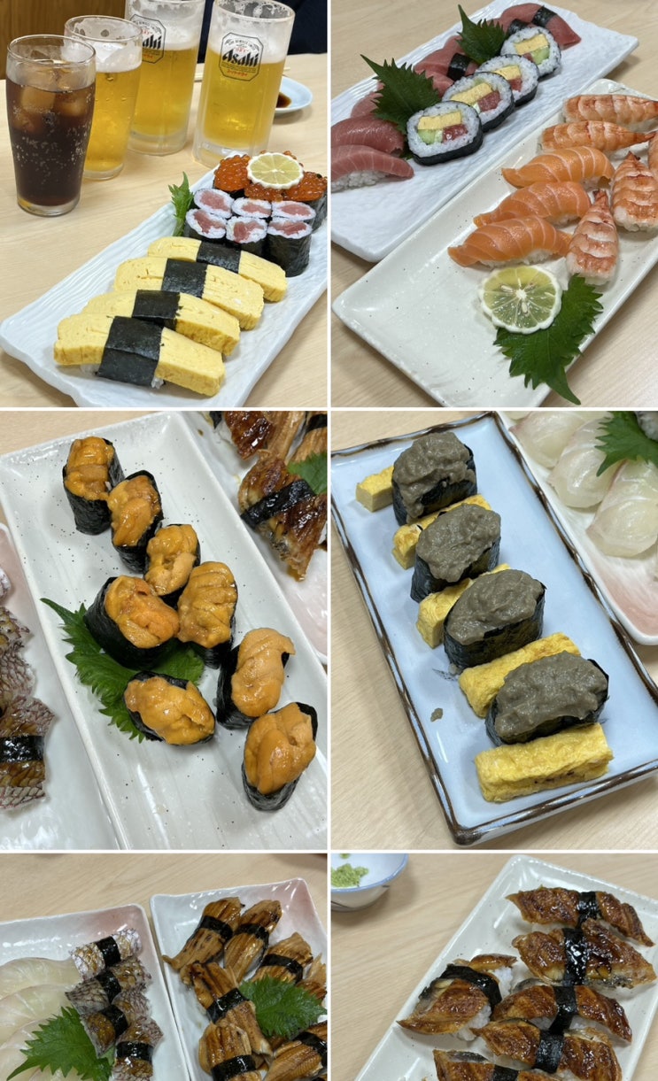  일본 교토맛집 토미센 파는초밥 다먹어보기